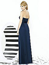 Rear View Thumbnail - Midnight Navy After Six Bridesmaid Dress 6713