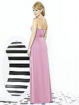 Rear View Thumbnail - Powder Pink After Six Bridesmaid Dress 6713