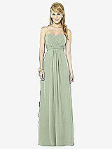 Front View Thumbnail - Sage After Six Bridesmaid Dress 6713