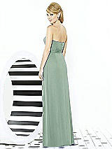 Rear View Thumbnail - Seagrass After Six Bridesmaid Dress 6713