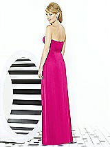 Rear View Thumbnail - Think Pink After Six Bridesmaid Dress 6713