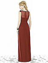 Rear View Thumbnail - Auburn Moon After Six Bridesmaid Dress 6714