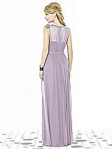 Rear View Thumbnail - Lilac Haze After Six Bridesmaid Dress 6714