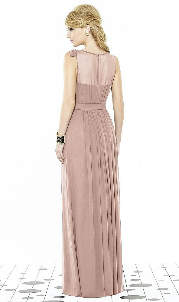 Back View - Neu Nude After Six Bridesmaid Dress 6714