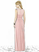 Rear View Thumbnail - Rose After Six Bridesmaid Dress 6714