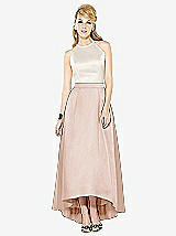 Front View Thumbnail - Cameo & Ivory After Six Bridesmaid Dress 6718
