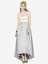 Front View Thumbnail - Frost & Ivory After Six Bridesmaid Dress 6718