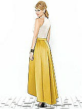 Rear View Thumbnail - Marigold & Ivory After Six Bridesmaid Dress 6718