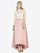 Front View Thumbnail - Rose & Ivory After Six Bridesmaid Dress 6718