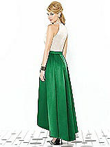 Rear View Thumbnail - Shamrock & Ivory After Six Bridesmaid Dress 6718