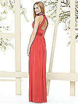 Rear View Thumbnail - Perfect Coral Social Bridesmaids Style 8147