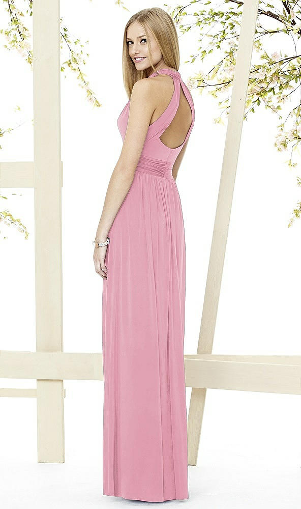 Back View - Sea Pink Social Bridesmaids Style 8147