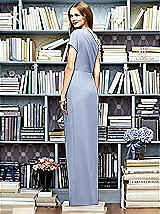 Rear View Thumbnail - Sky Blue Lela Rose Bridesmaid Dress LR217