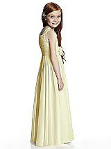 Rear View Thumbnail - Butter Yellow Flower Girl Style FL4045