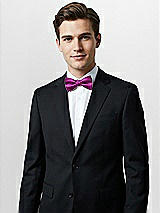 Alt View 1 Thumbnail - Persian Plum Classic Yarn-Dyed Bow Ties by After Six