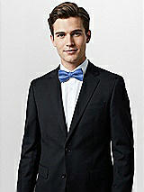 Alt View 1 Thumbnail - Cornflower Classic Yarn-Dyed Bow Ties by After Six