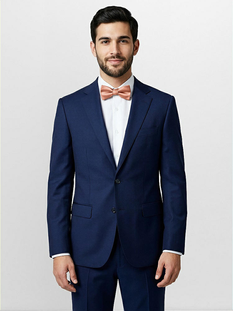 Front View - Copper Penny Classic Yarn-Dyed Bow Ties by After Six