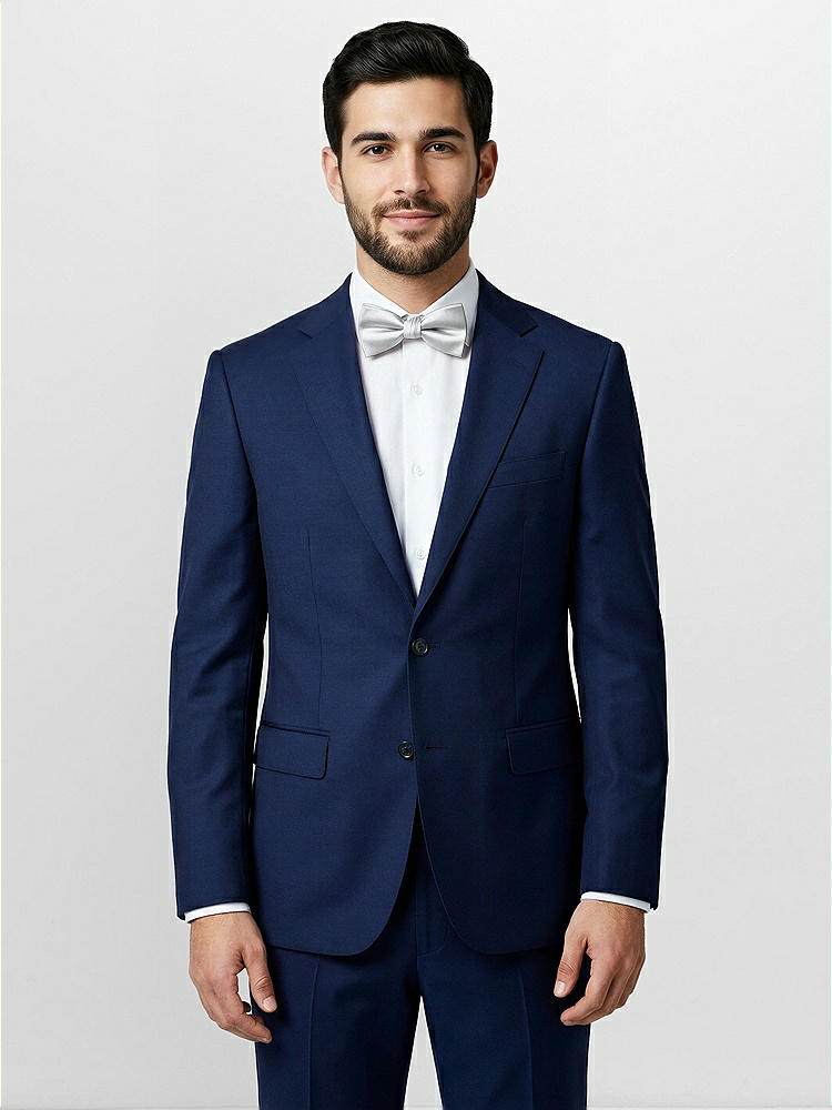 Front View - Frost Classic Yarn-Dyed Bow Ties by After Six