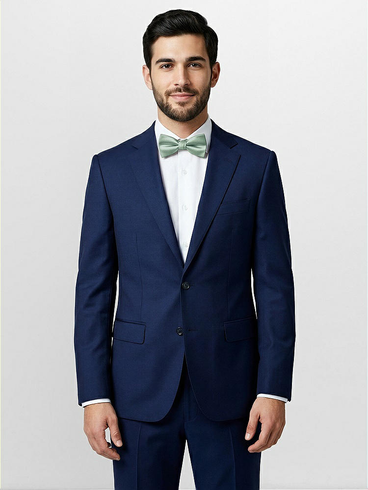 Front View - Seagrass Classic Yarn-Dyed Bow Ties by After Six