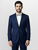 Front View Thumbnail - Taupe Classic Yarn-Dyed Bow Ties by After Six