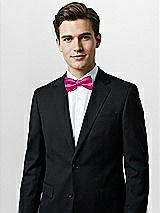 Alt View 1 Thumbnail - Think Pink Classic Yarn-Dyed Bow Ties by After Six