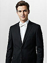 Alt View 1 Thumbnail - White Classic Yarn-Dyed Bow Ties by After Six