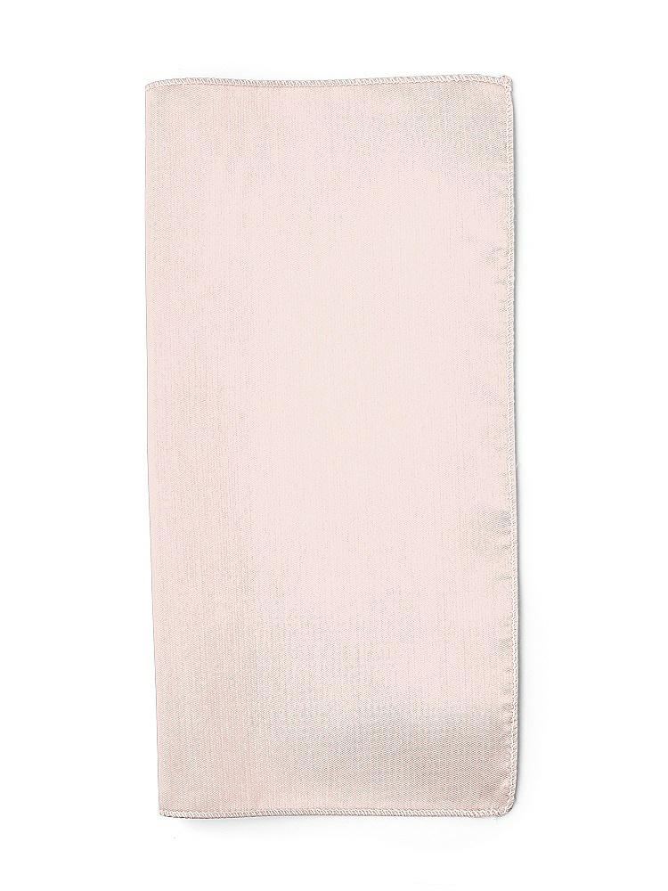 Back View - Pearl Pink Classic Yarn-Dyed Pocket Squares by After Six