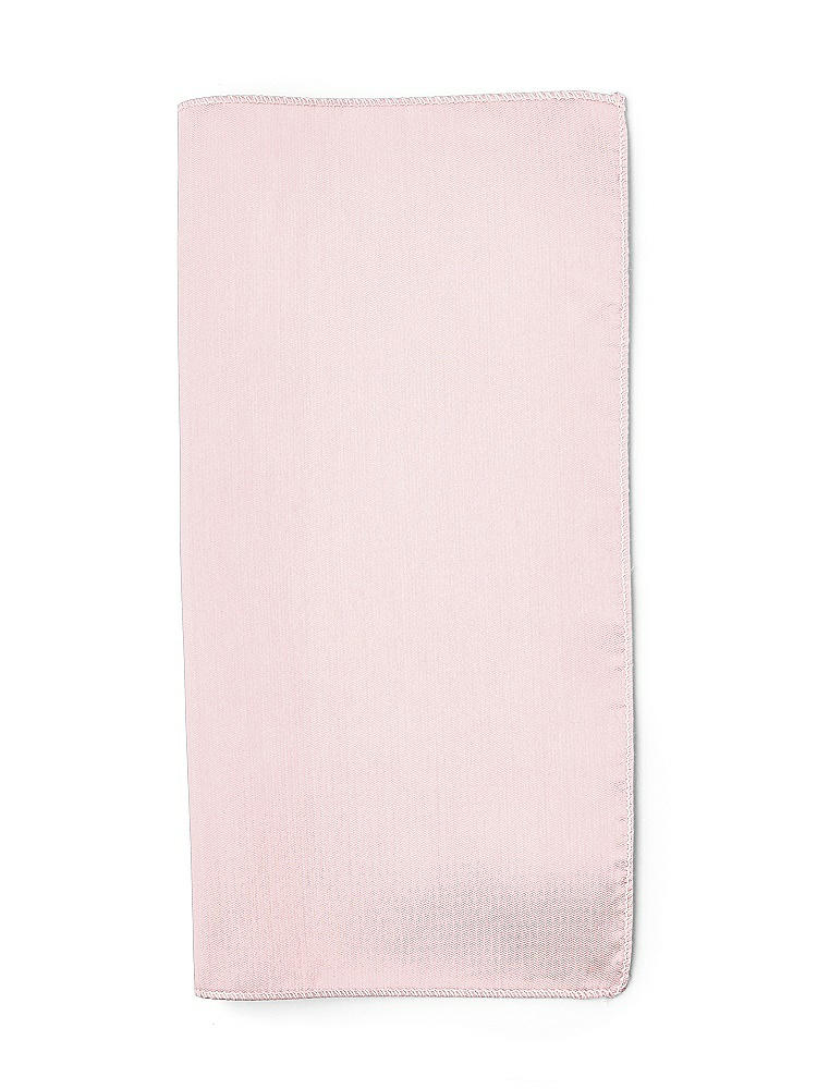 Back View - Ballet Pink Classic Yarn-Dyed Pocket Squares by After Six