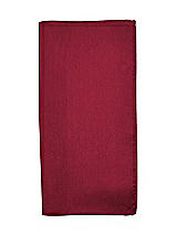 Rear View Thumbnail - Burgundy Classic Yarn-Dyed Pocket Squares by After Six