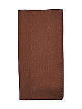 Rear View Thumbnail - Cognac Classic Yarn-Dyed Pocket Squares by After Six