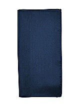 Rear View Thumbnail - Midnight Navy Classic Yarn-Dyed Pocket Squares by After Six