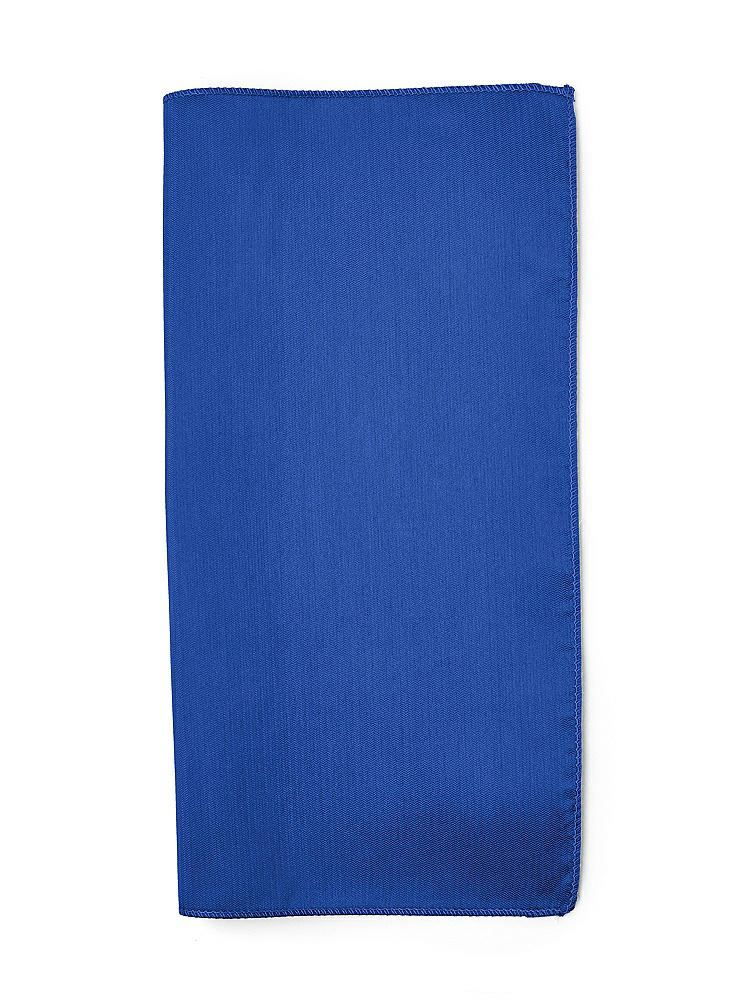 Back View - Sapphire Classic Yarn-Dyed Pocket Squares by After Six