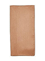 Rear View Thumbnail - Toffee Classic Yarn-Dyed Pocket Squares by After Six