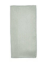 Rear View Thumbnail - Willow Green Classic Yarn-Dyed Pocket Squares by After Six