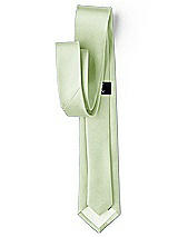 Side View Thumbnail - Limeade Yarn-Dyed Narrow Ties by After Six