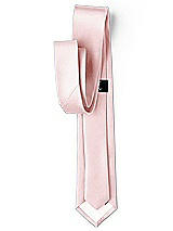 Side View Thumbnail - Ballet Pink Yarn-Dyed Narrow Ties by After Six