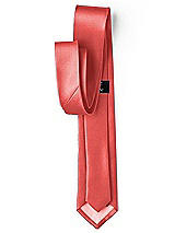 Side View Thumbnail - Perfect Coral Yarn-Dyed Narrow Ties by After Six