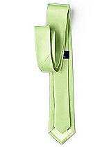 Side View Thumbnail - Pistachio Yarn-Dyed Narrow Ties by After Six