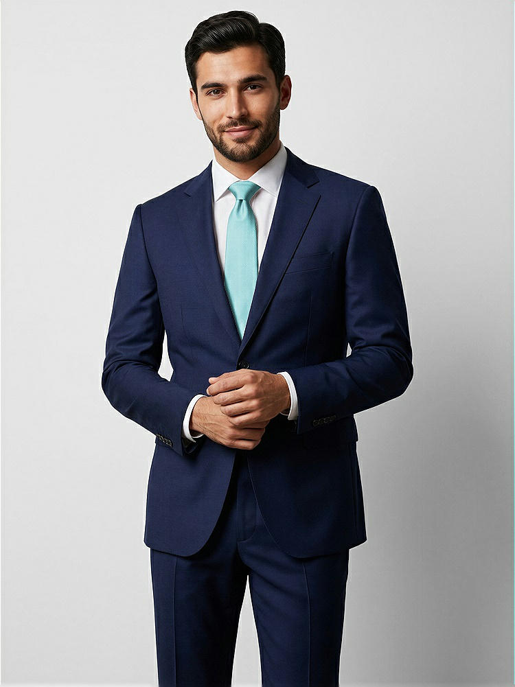 Front View - Spa Yarn-Dyed Narrow Ties by After Six