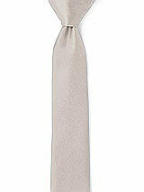 Rear View Thumbnail - Taupe Yarn-Dyed Narrow Ties by After Six