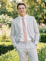 Alt View 1 Thumbnail - Toasted Sugar Yarn-Dyed Narrow Ties by After Six