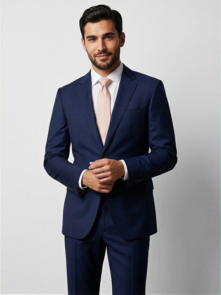 Front View - Toasted Sugar Yarn-Dyed Narrow Ties by After Six