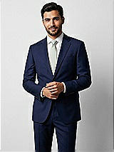 Front View Thumbnail - Willow Green Yarn-Dyed Narrow Ties by After Six