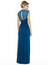 Rear View Thumbnail - Cerulean Alfred Sung Style D705