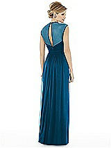 Rear View Thumbnail - Ocean Blue Alfred Sung Style D705