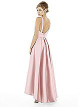 Rear View Thumbnail - Ballet Pink Alfred Sung Style D706