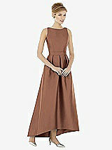 Front View Thumbnail - Cognac Alfred Sung Style D706