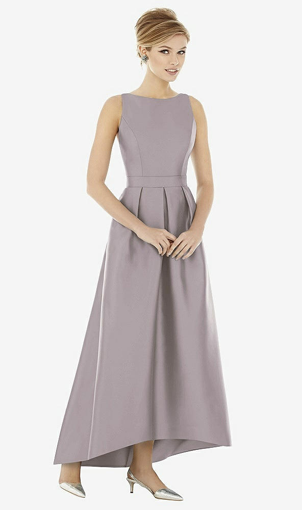 Front View - Cashmere Gray Alfred Sung Style D706