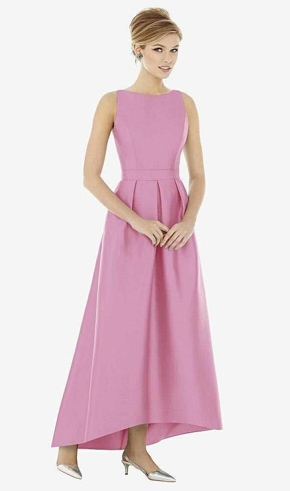 Front View - Powder Pink Alfred Sung Style D706