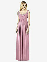 Front View Thumbnail - Dusty Pink After Six Bridesmaid Dress 6727